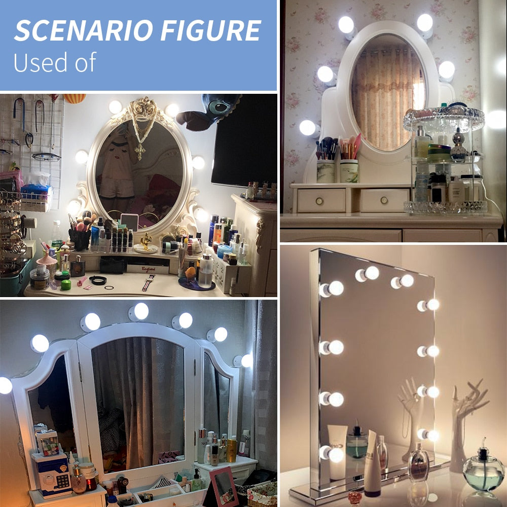 Vanity Mirror Led Touch Dimming Wall Lamp