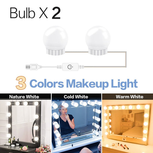 Vanity Mirror Led Touch Dimming Wall Lamp