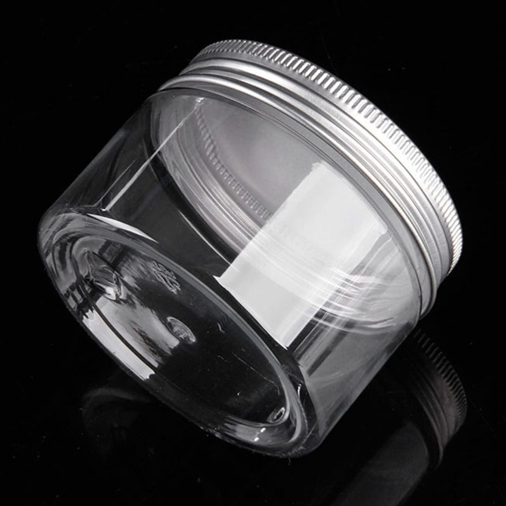 Clear Plastic Jar Product Container