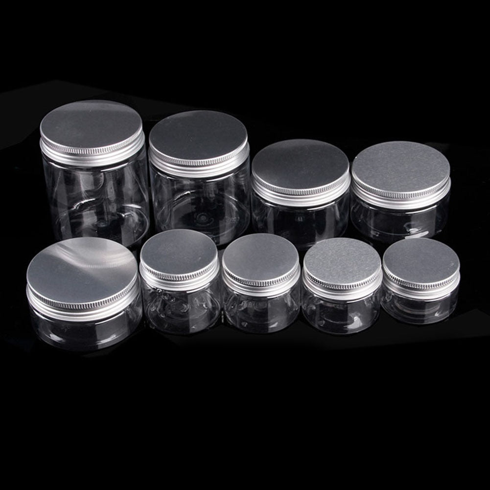 Clear Plastic Jar Product Container