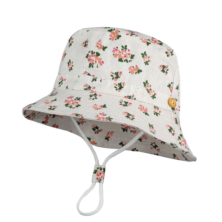 Summer Printed Cap For Boys And Girls  6 mo- 8 years