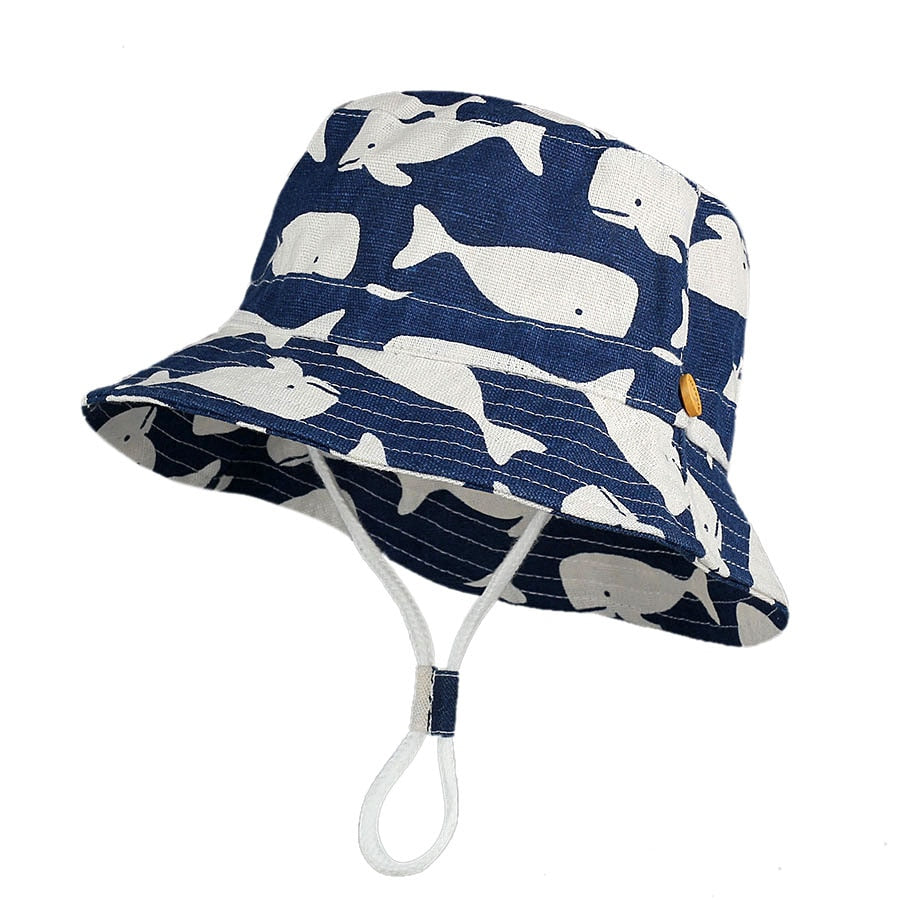 Summer Printed Cap For Boys And Girls  6 mo- 8 years