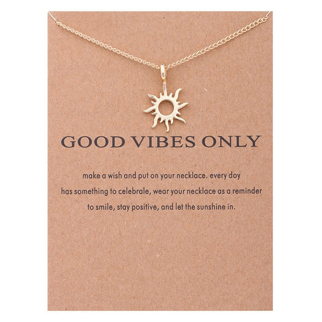 New Trendy Alloy Cute Pendant Necklaces for Women Fashion Accessories Jewelry