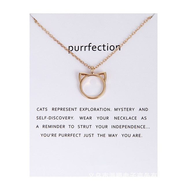 New Trendy Alloy Cute Pendant Necklaces for Women Fashion Accessories Jewelry