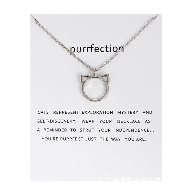 New Trendy Alloy Cute Pendant Necklaces for Women Fashion Accessories Jewelry