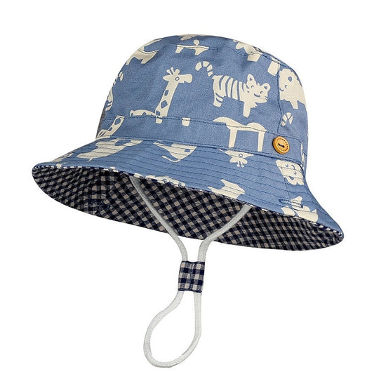 Summer Printed Cap For Boys And Girls  6 mo- 8 years