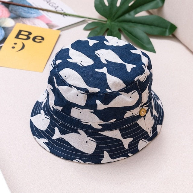 Summer Printed Cap For Boys And Girls  6 mo- 8 years