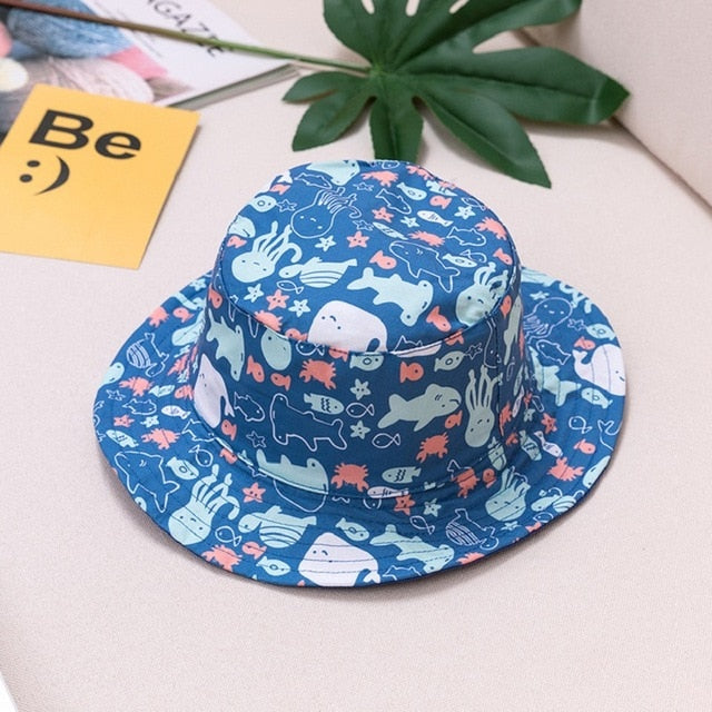 Summer Printed Cap For Boys And Girls  6 mo- 8 years