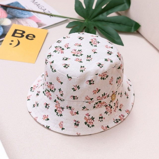 Summer Printed Cap For Boys And Girls  6 mo- 8 years