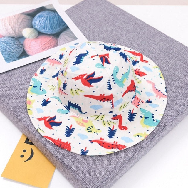 Summer Printed Cap For Boys And Girls  6 mo- 8 years