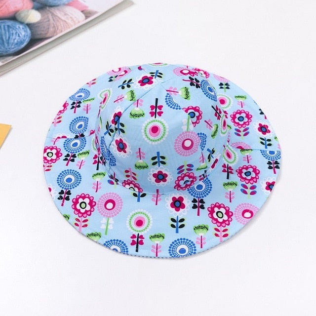 Summer Printed Cap For Boys And Girls  6 mo- 8 years