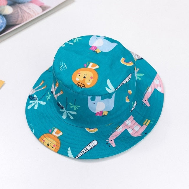 Summer Printed Cap For Boys And Girls  6 mo- 8 years