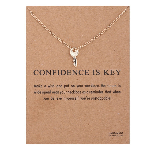 New Trendy Alloy Cute Pendant Necklaces for Women Fashion Accessories Jewelry