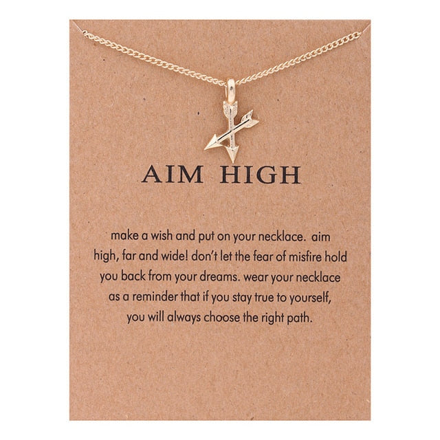 New Trendy Alloy Cute Pendant Necklaces for Women Fashion Accessories Jewelry