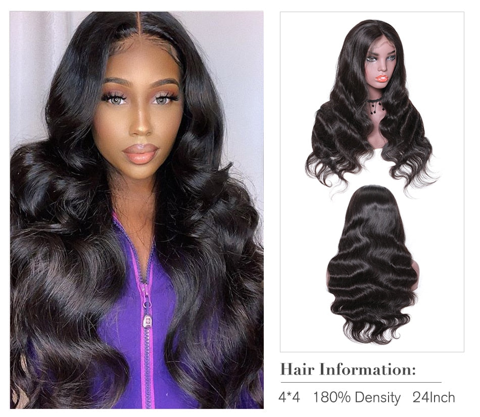 Body Wave Closure Wigs