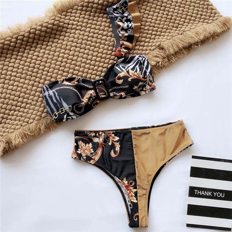 Women’s High Waist Bikini Swimsuit