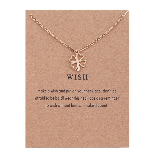 New Trendy Alloy Cute Pendant Necklaces for Women Fashion Accessories Jewelry