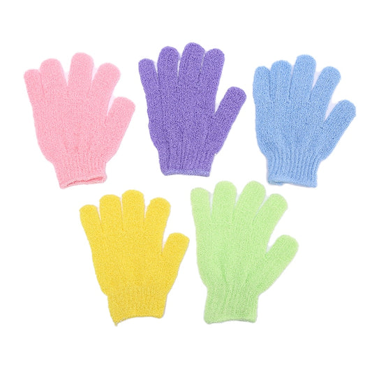 5 PC Exfoliating Gloves