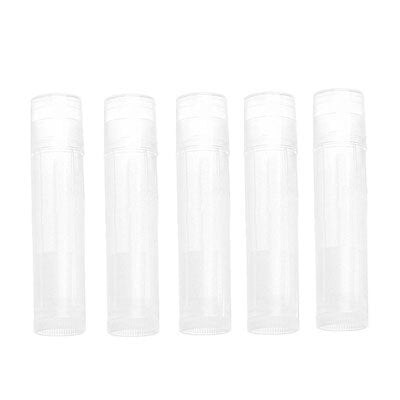 50PCS Empty Chapstick Tubes