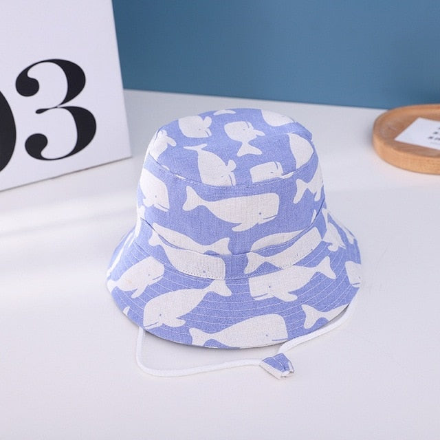 Summer Printed Cap For Boys And Girls  6 mo- 8 years