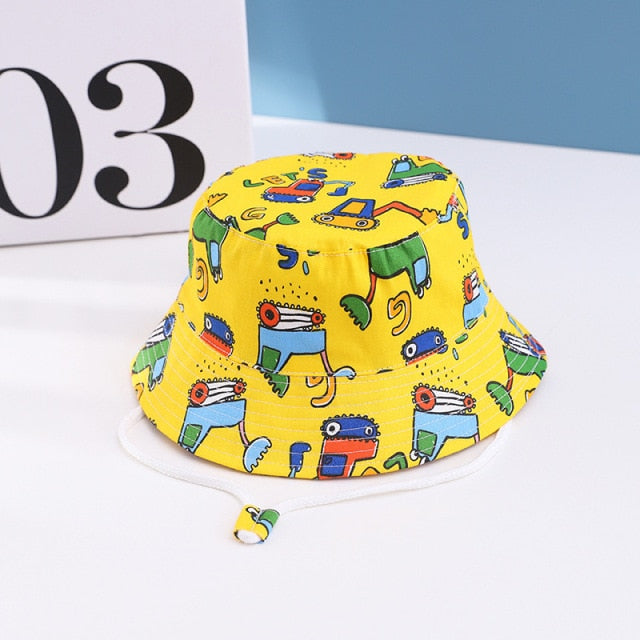 Summer Printed Cap For Boys And Girls  6 mo- 8 years