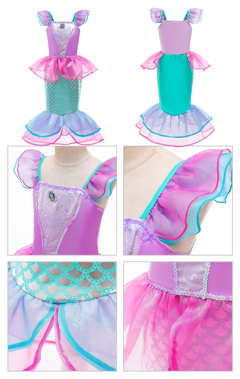 Girls Princess Halloween Costume