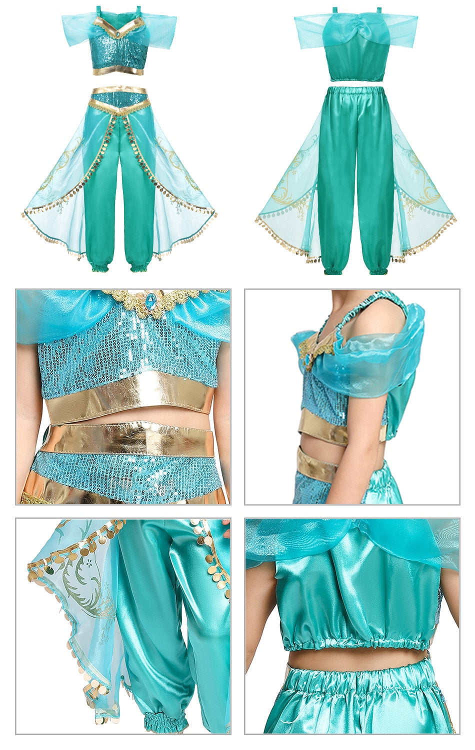 Girls Princess Halloween Costume