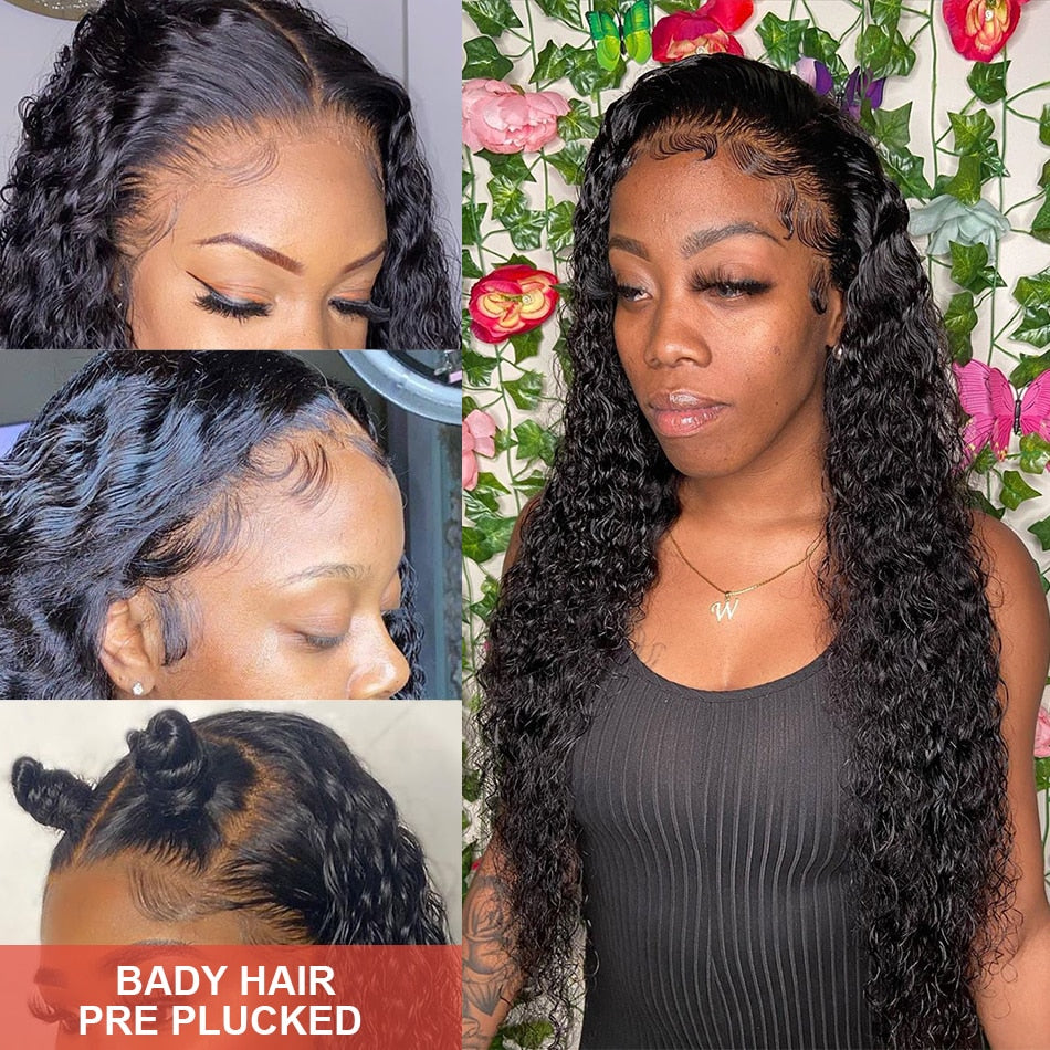 Water Wave Lace Front Wig