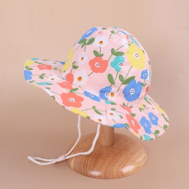 Summer Printed Cap For Boys And Girls  6 mo- 8 years