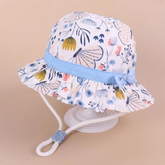 Summer Printed Cap For Boys And Girls  6 mo- 8 years