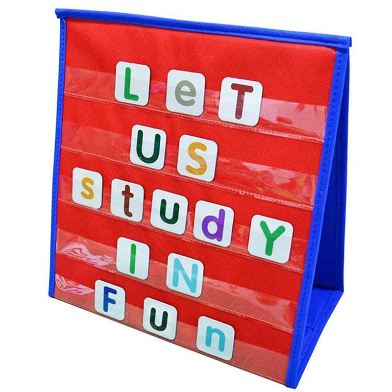 Foldable Learning Pocket Chart