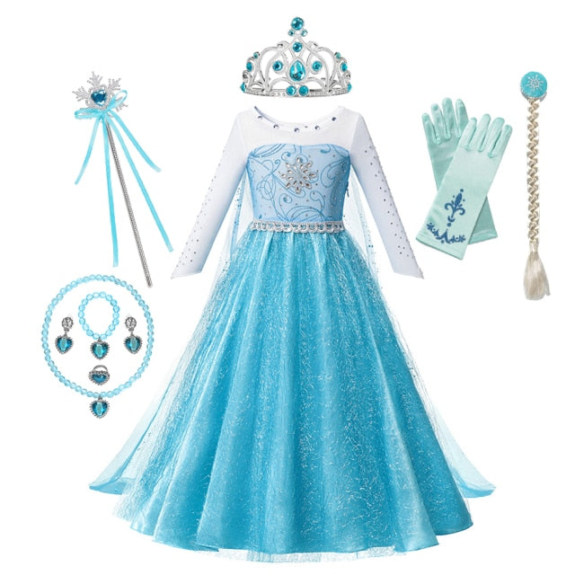 Girls Princess Halloween Costume