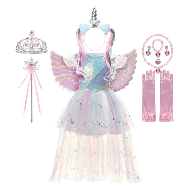 Girls Princess Halloween Costume