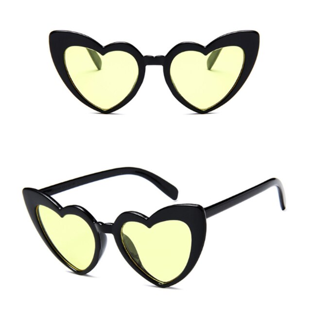 Women’s Heart-Shaped Sunglasses