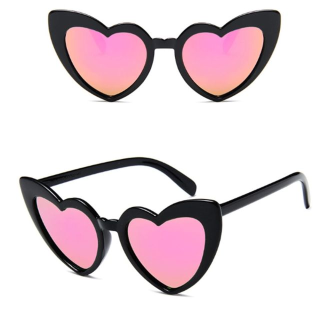 Women’s Heart-Shaped Sunglasses